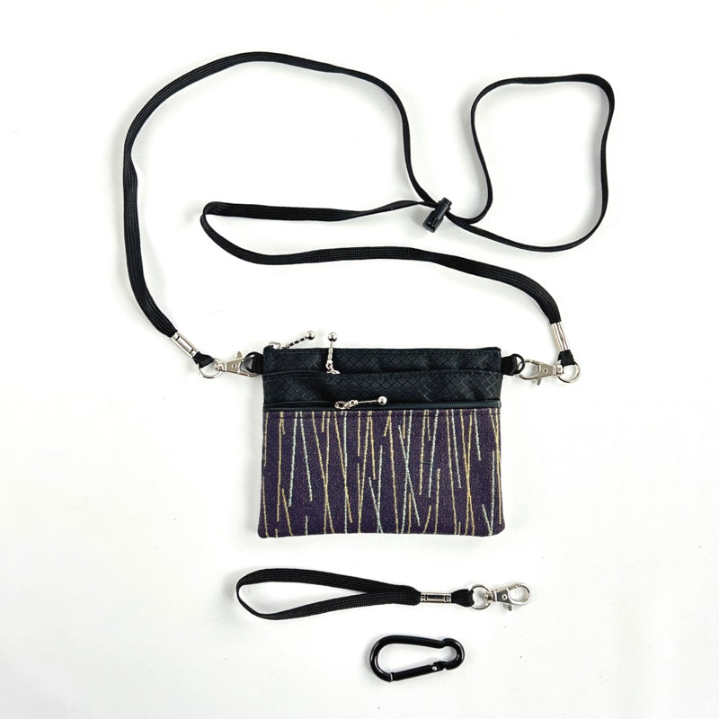 39RS Three Zip Mini Connectable with detachable shoulder strap