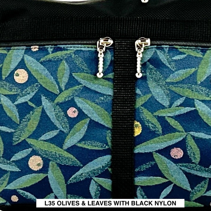 Bonnie Small Side Entry Backpack in Fabric and Nylon - #BB967