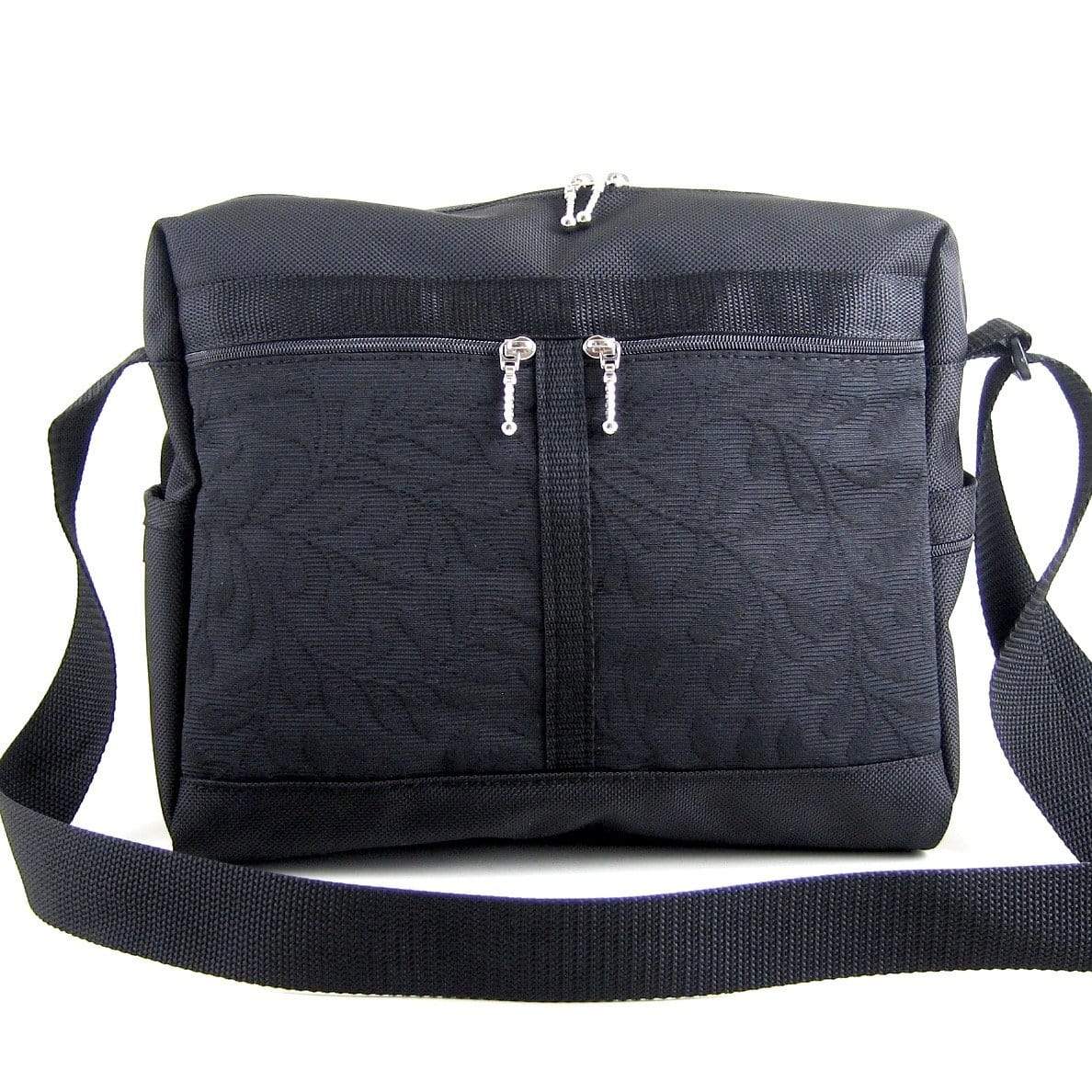107 Large Messenger Bag, Cross-Body fabric and nylon