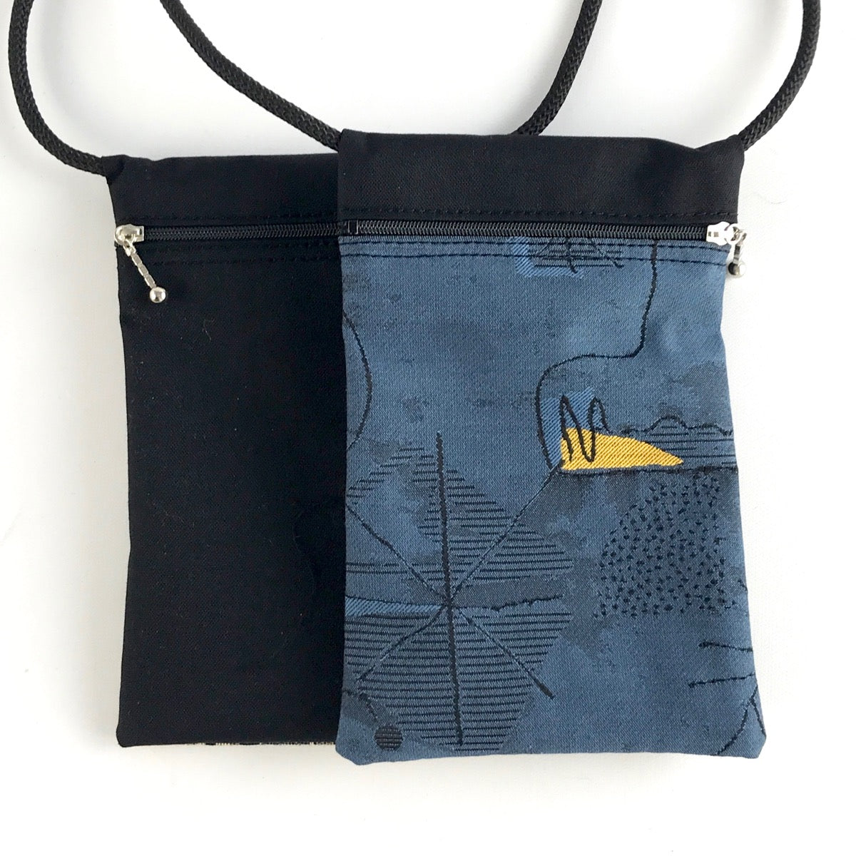Vintage Fabrics CrossBody Large Cell Phone Bag T12S-2T