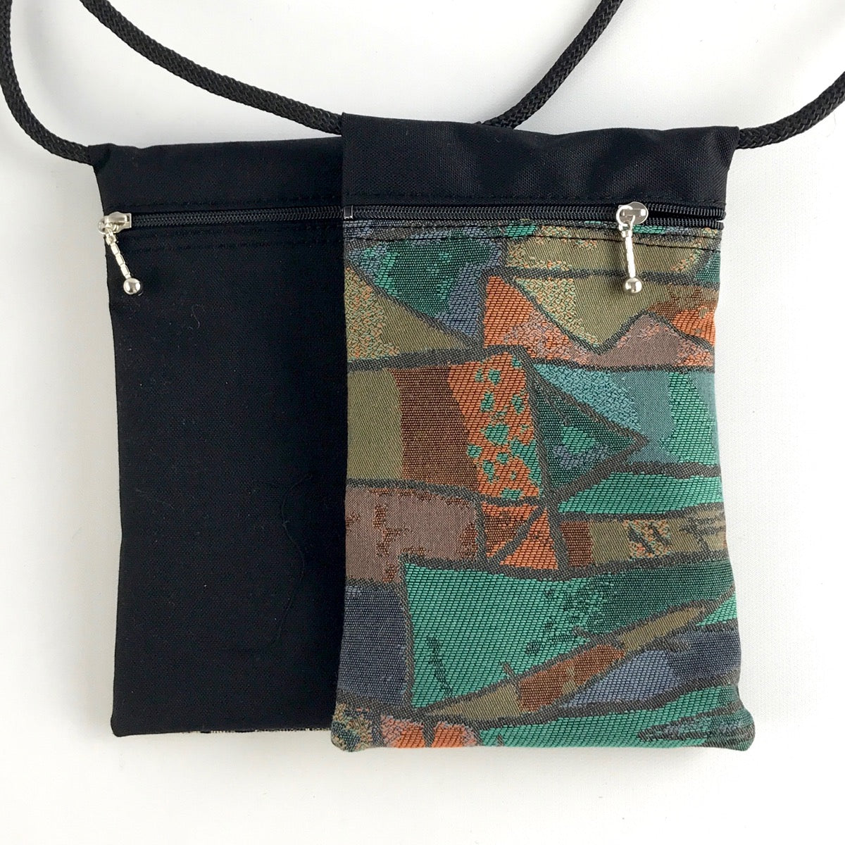 Vintage Fabrics CrossBody Large Cell Phone Bag T12S-2T