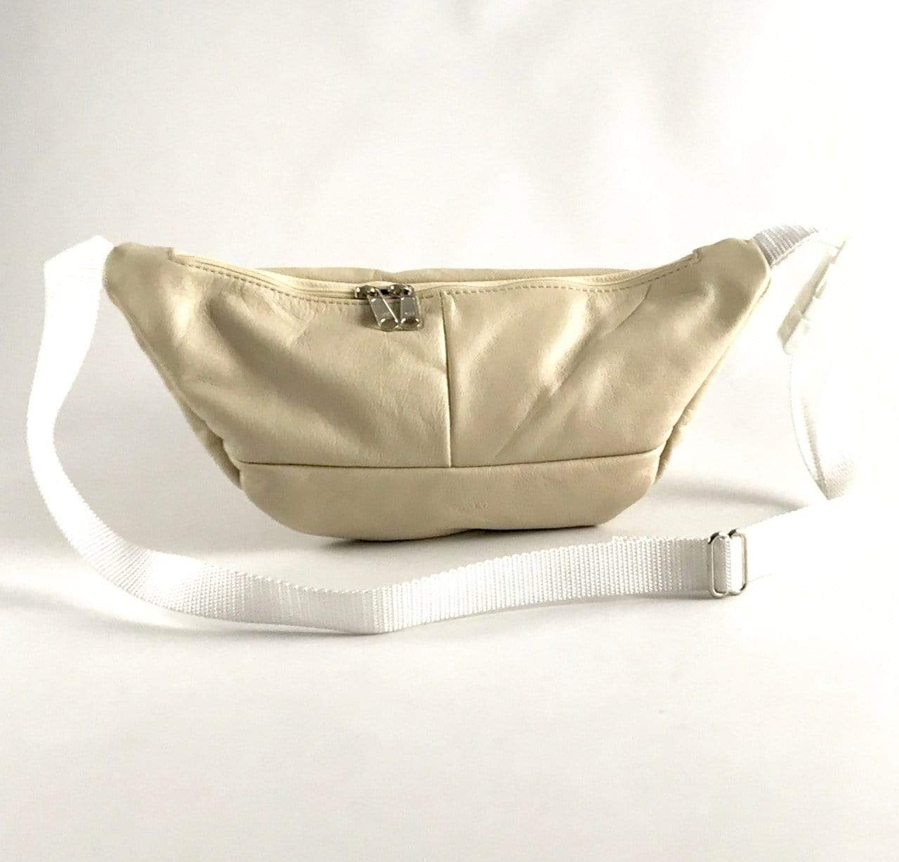 Small Leather Belt Bag FP - solid colors