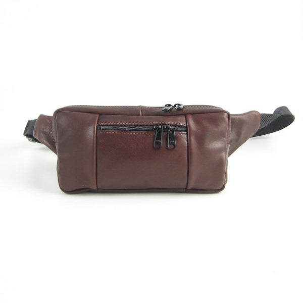 Rectangular Leather Fanny Pack #FC