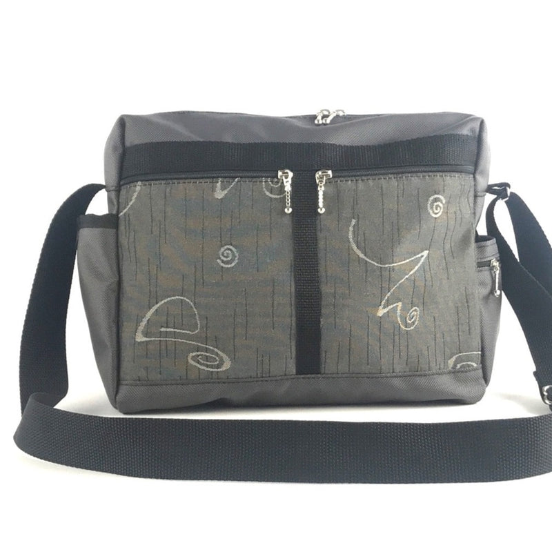 107  Large Messenger Bag, Cross-Body fabric and nylon