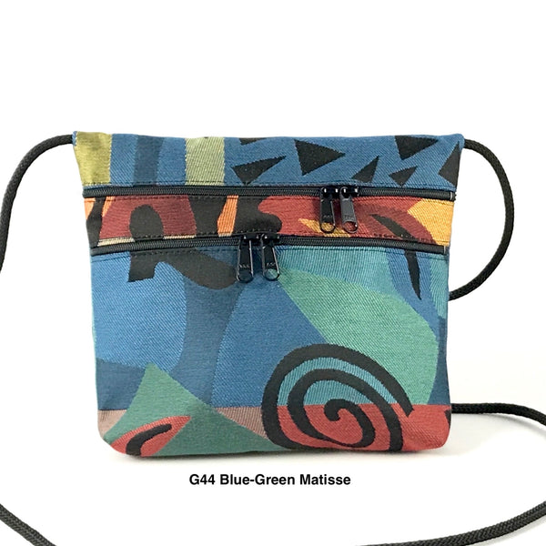 Carly 3 Zipper Fabric Travel Bag T93