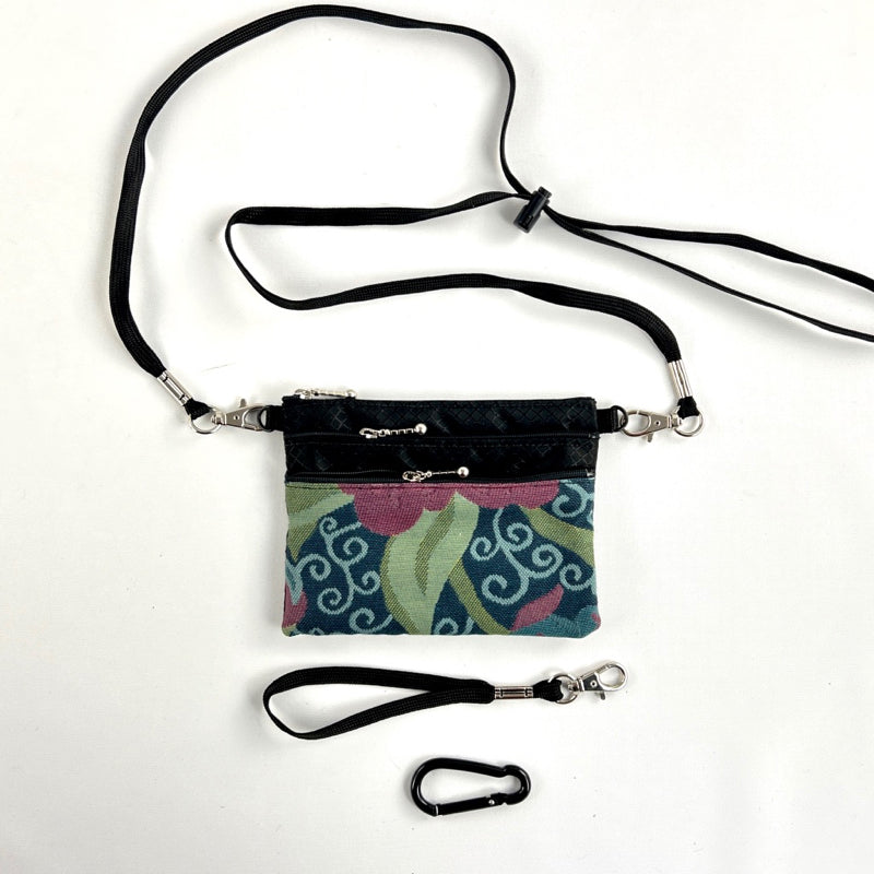 39RS Three Zip Mini Connectable with detachable shoulder strap