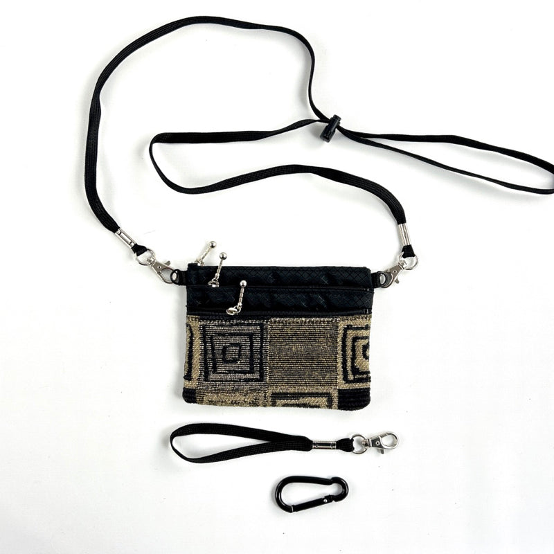 39RS Three Zip Mini Connectable with detachable shoulder strap