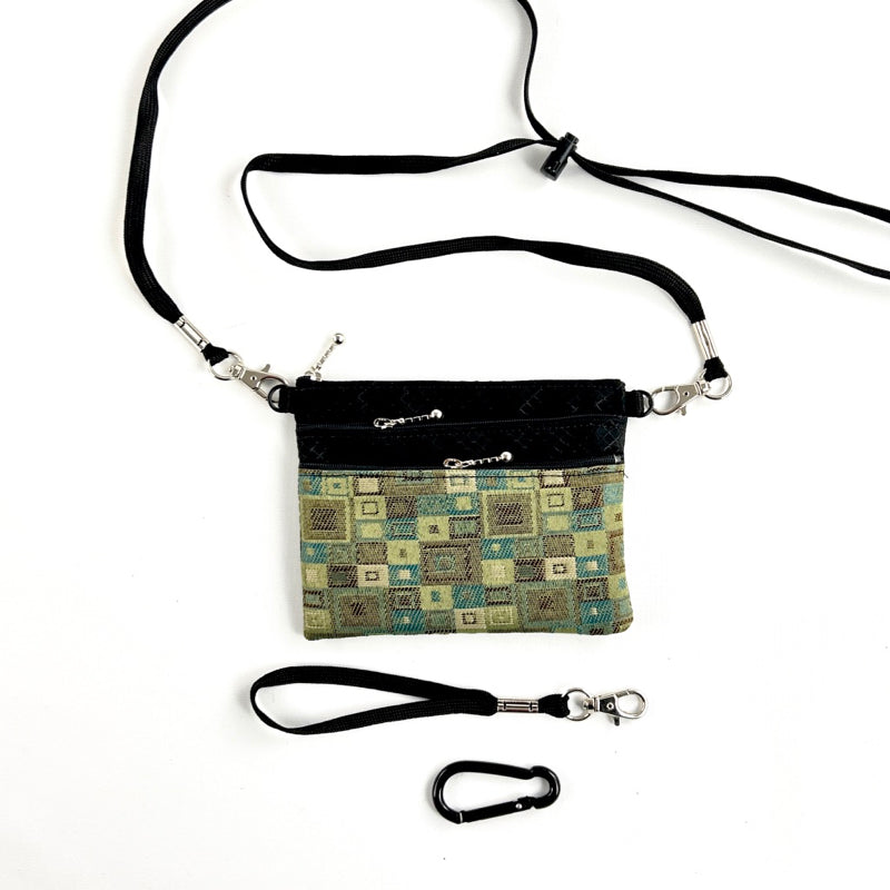 39RS Three Zip Mini Connectable with detachable shoulder strap