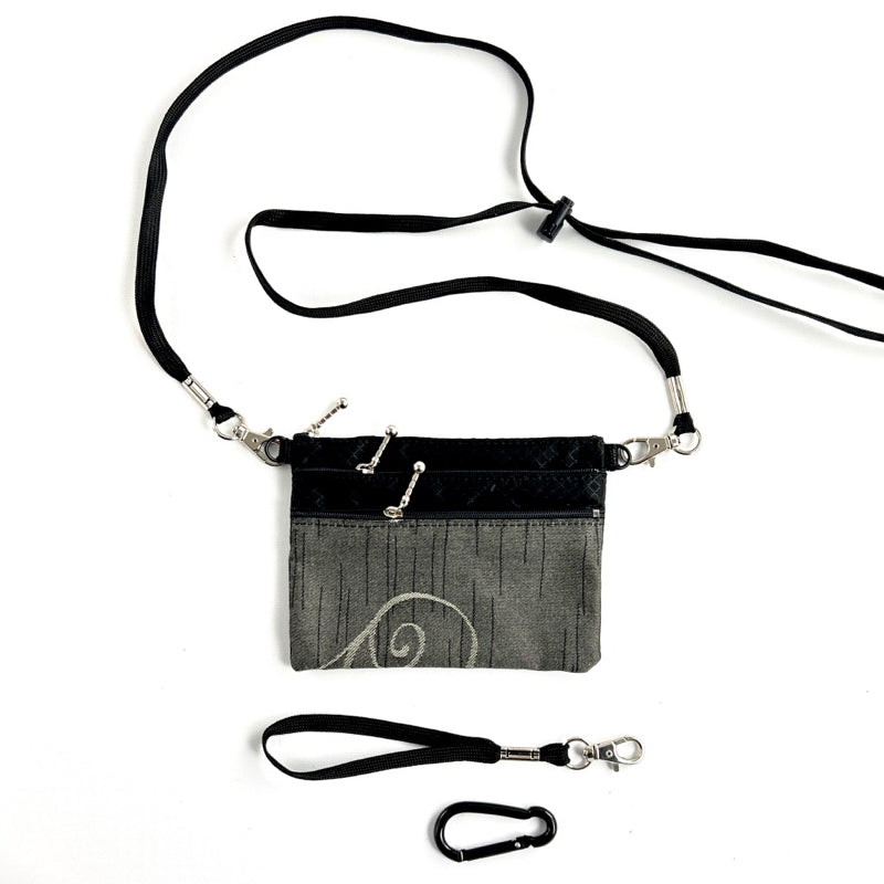 39RS Three Zip Mini Connectable with detachable shoulder strap