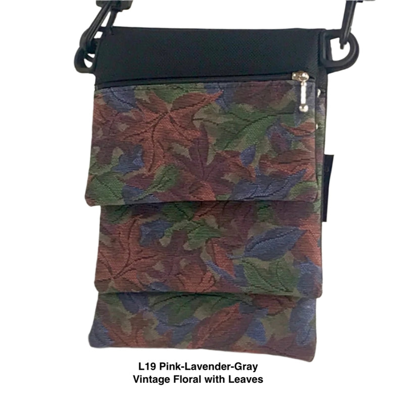 Vintage Fabrics Small Connectables® Set A123 with 1" wide convertible strap