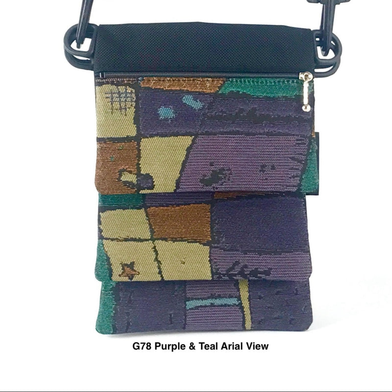 Vintage Fabrics Small Connectables® Set A123 with 1" wide convertible strap