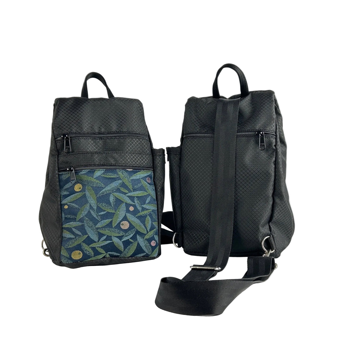 New! Molly Sling Bag RP 966S- Ripstop Nylon Cross-body Sling Bag with water bottle pocket