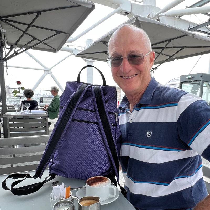 Backpack with side 2025 straps