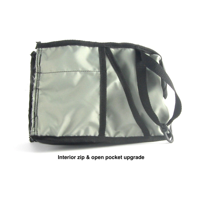 R970W Extra Large Ripstop Nylon Side-Entry Backpacks with padded straps and 5 zippered pockets