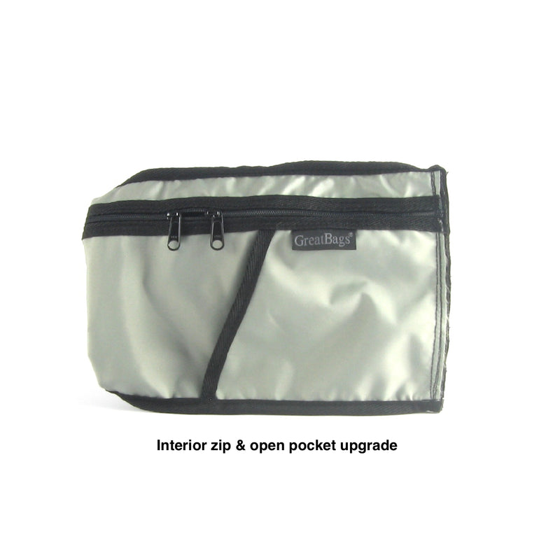 Interior zipper/open pocket upgrade for any backpack
