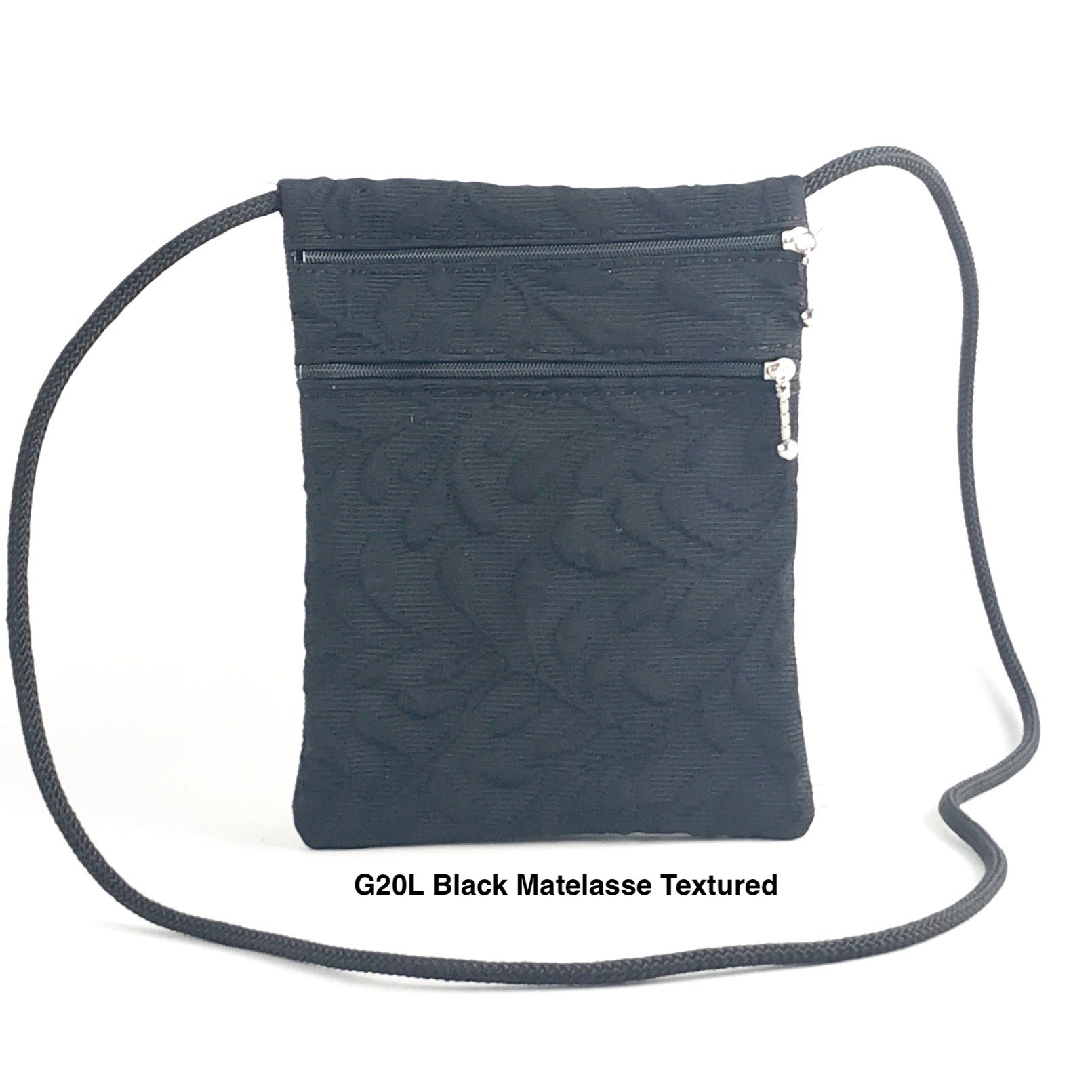 Mia Crossbody N-S Three zipper Cell Phone + Travel Purse T83