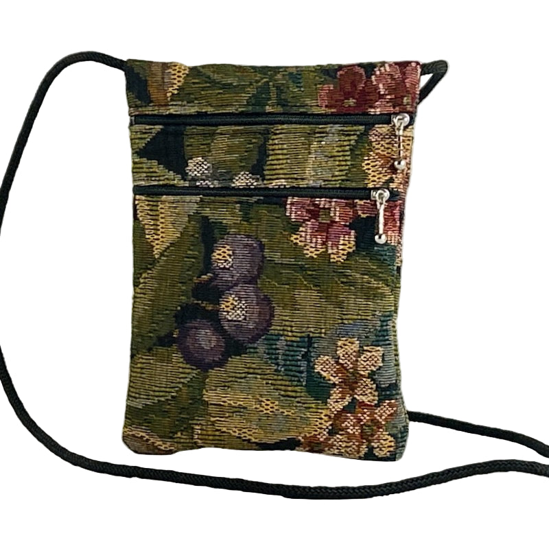 N-S Three zipper Cell Phone + Travel Purse T83