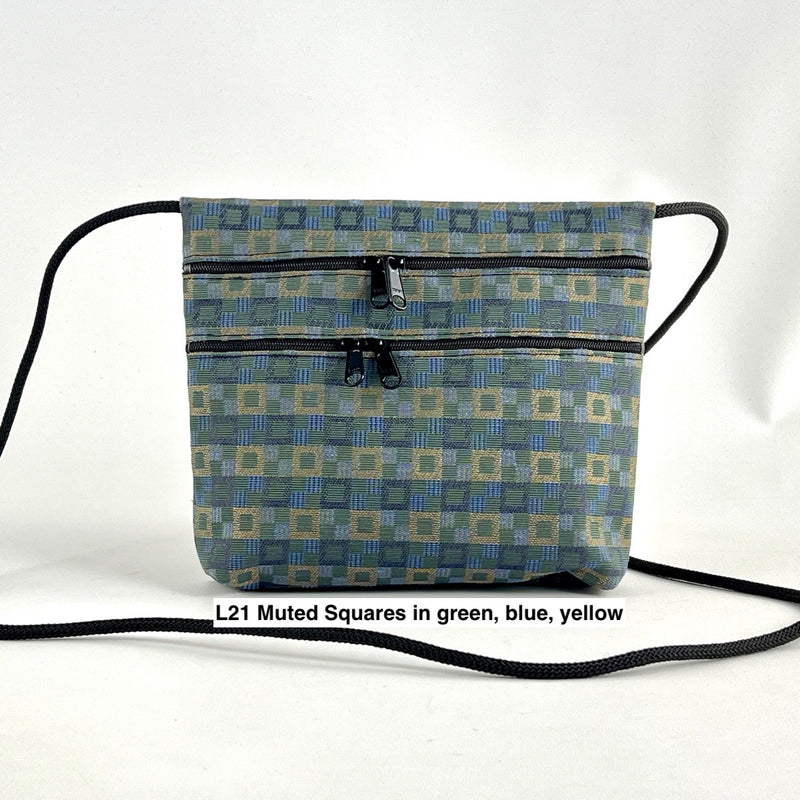 Carly 3 Zipper Fabric Travel Bag T93