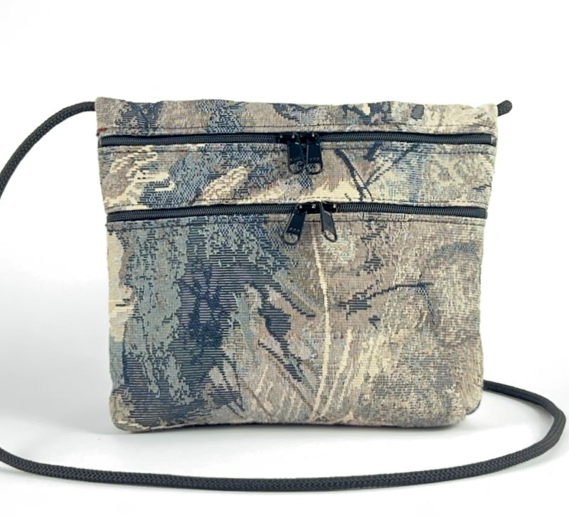 Carly 3 Zipper Fabric Travel Bag T93