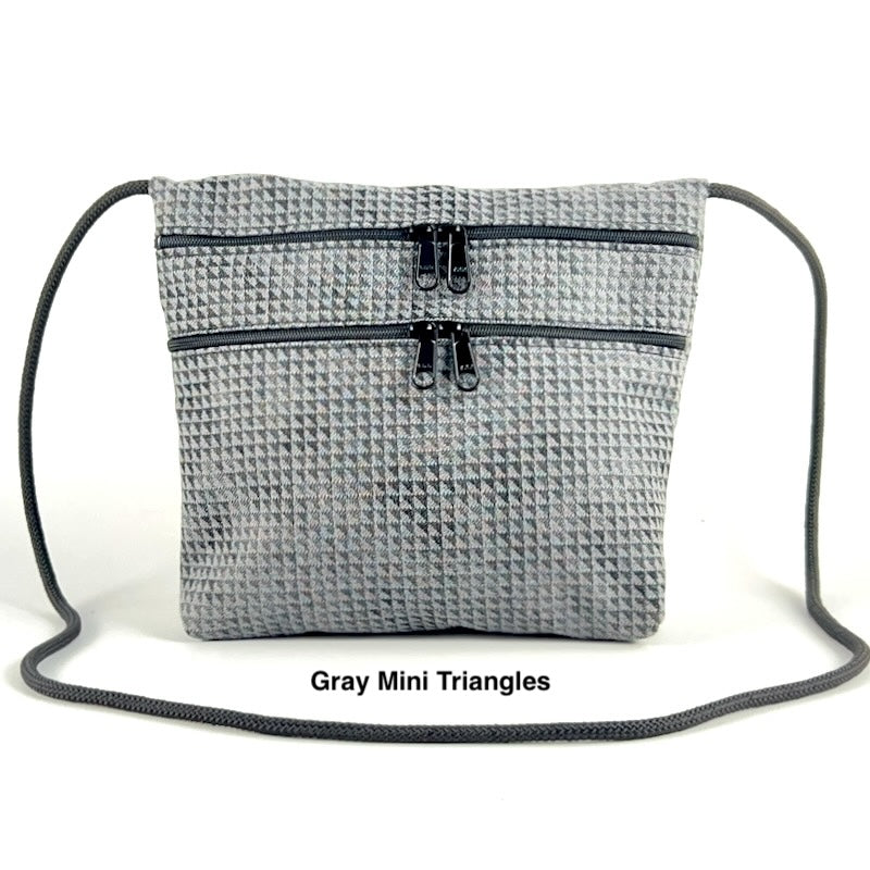 Carly 3 Zipper Fabric Travel Bag T93
