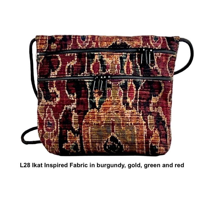 Carly 3 Zipper Fabric Travel Bag T93