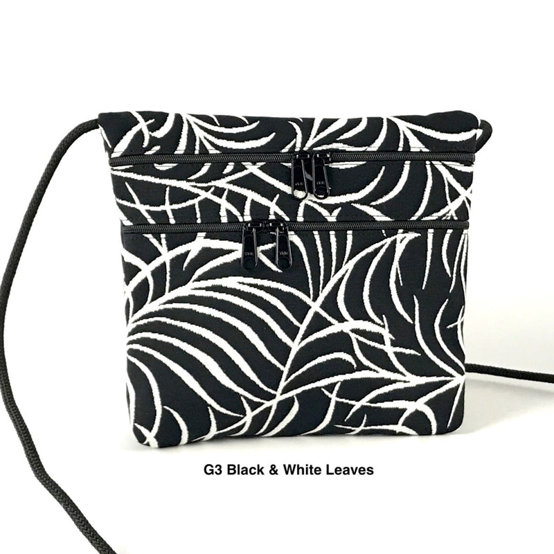 Carly 3 Zipper Fabric Travel Bag T93