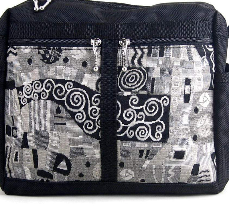 107  Large Messenger Bag, Cross-Body fabric and nylon