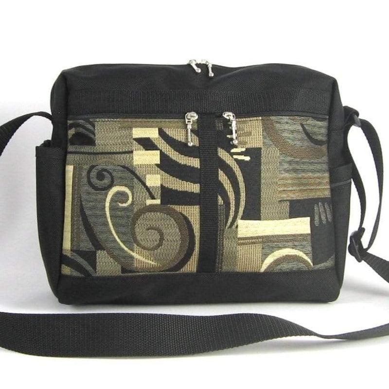 107  Large Messenger Bag, Cross-Body fabric and nylon