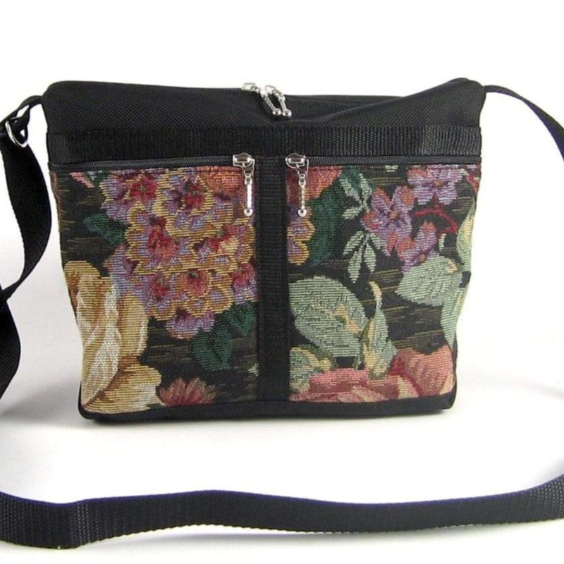 222L Vintage medium Cross-bodyOrganizer Purse in Fabric and Nylon