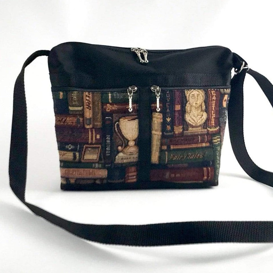 222L Vintage medium Cross-bodyOrganizer Purse in Fabric and Nylon