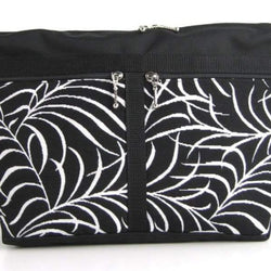 223L Cross-body Large Organizer Purse in Ballistic Nylon with fabric accent pockets
