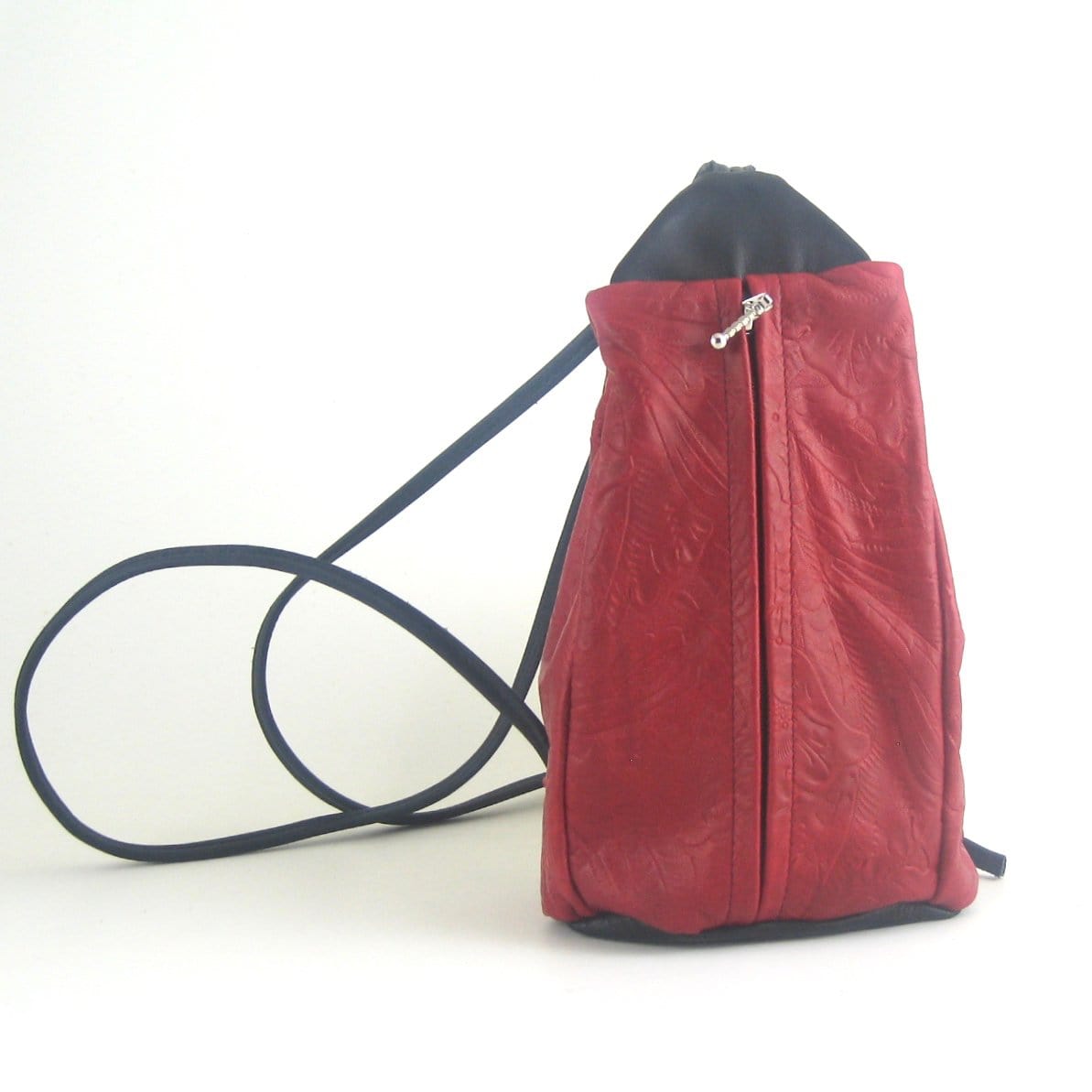 Mini Sling Backpack #501 in soft cowhide leather