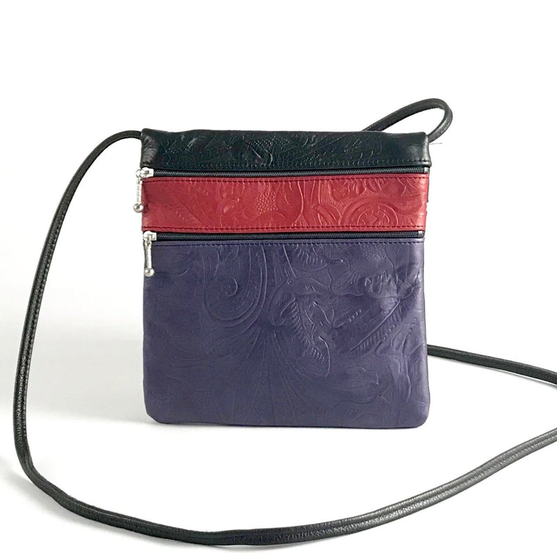 Med Color-blocked Cross-body Cell Phone Bag #76