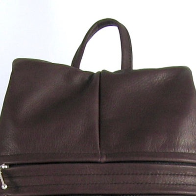 Large Back Entry Leather Backpack LBPT2 in solid colors – GreatBags & Maple  Leather