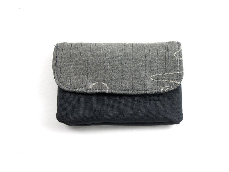 Medium Fabric Clutch Flap Wallet CW