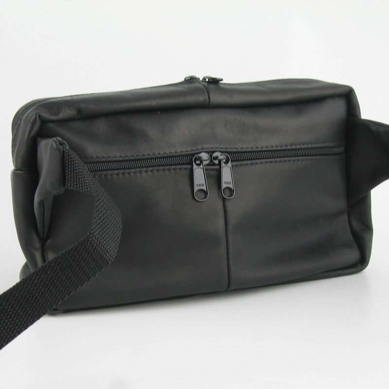 Large Rectangular Leather Fanny Pack #FC2