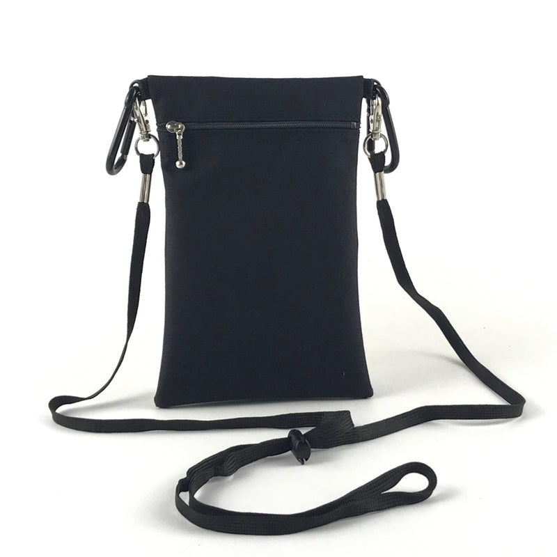 Large Wristlet with Convertible Cross Body Strap - Black – Access