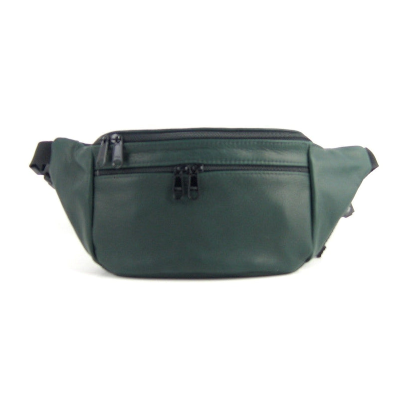Large Leather Fanny pack LFP - solid colors