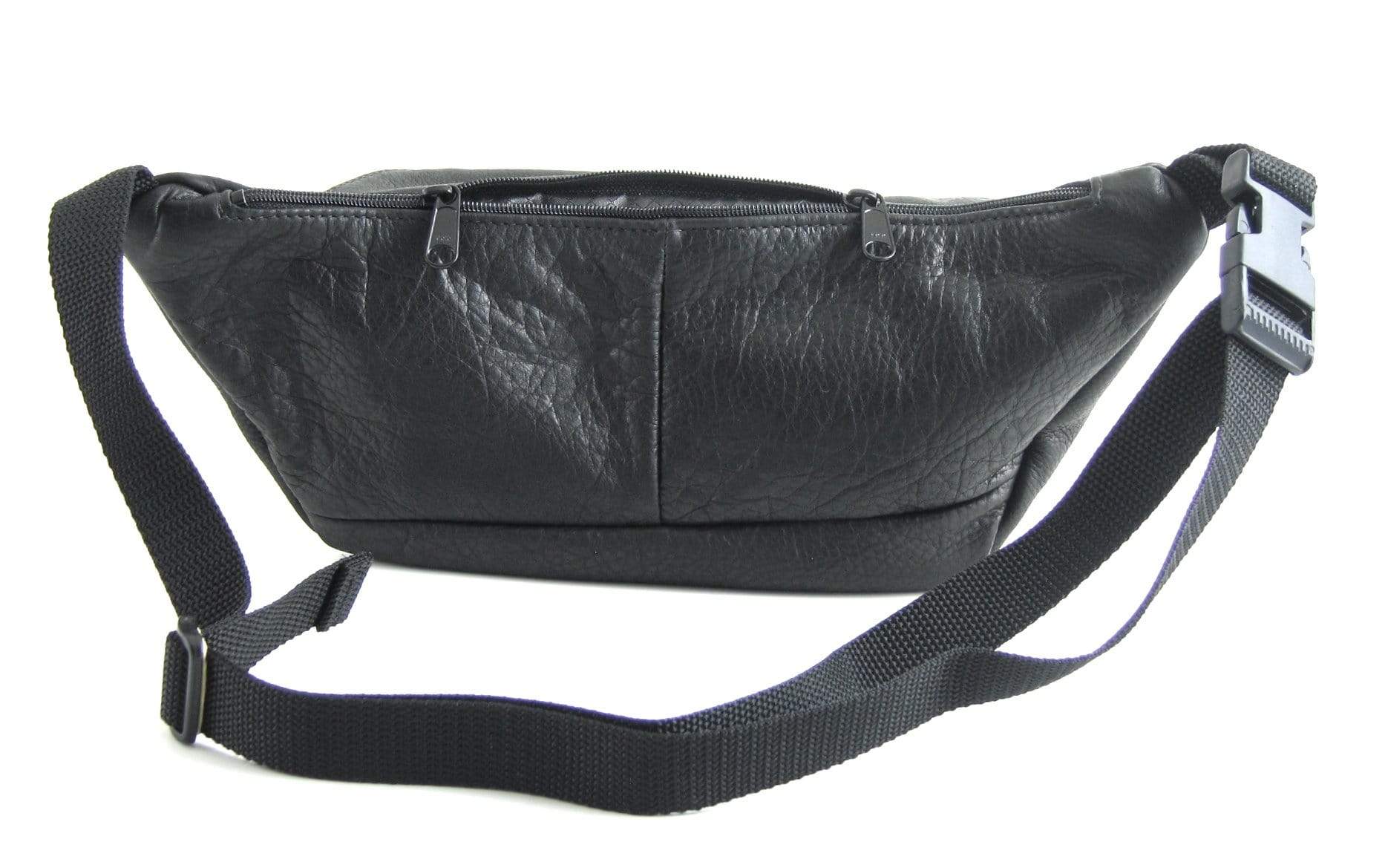 Leather Fanny Pack or Crossbody  Bag with Accent - large - LFPJ