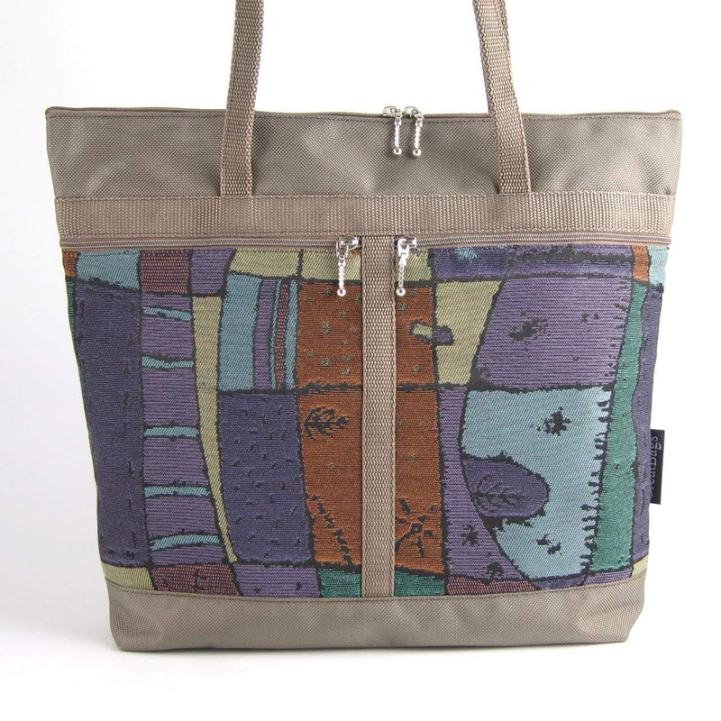 S: Purse Sized Tote Bag in Khaki Nylon
