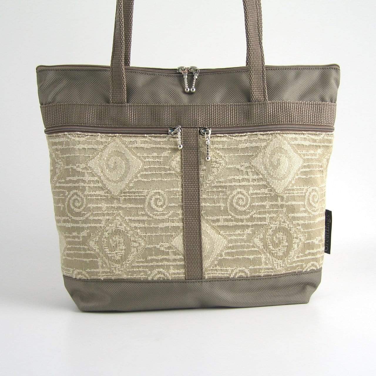 S: Purse Sized Tote Bag in Khaki Nylon