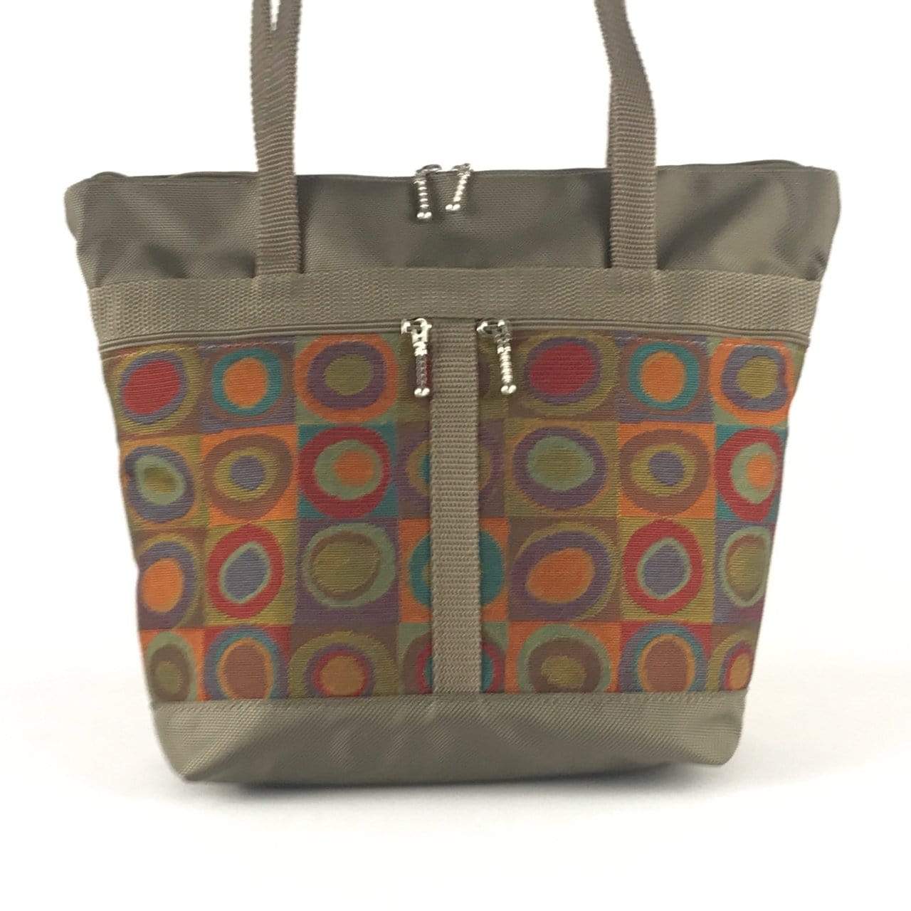 S: Purse Sized Tote Bag in Khaki Nylon