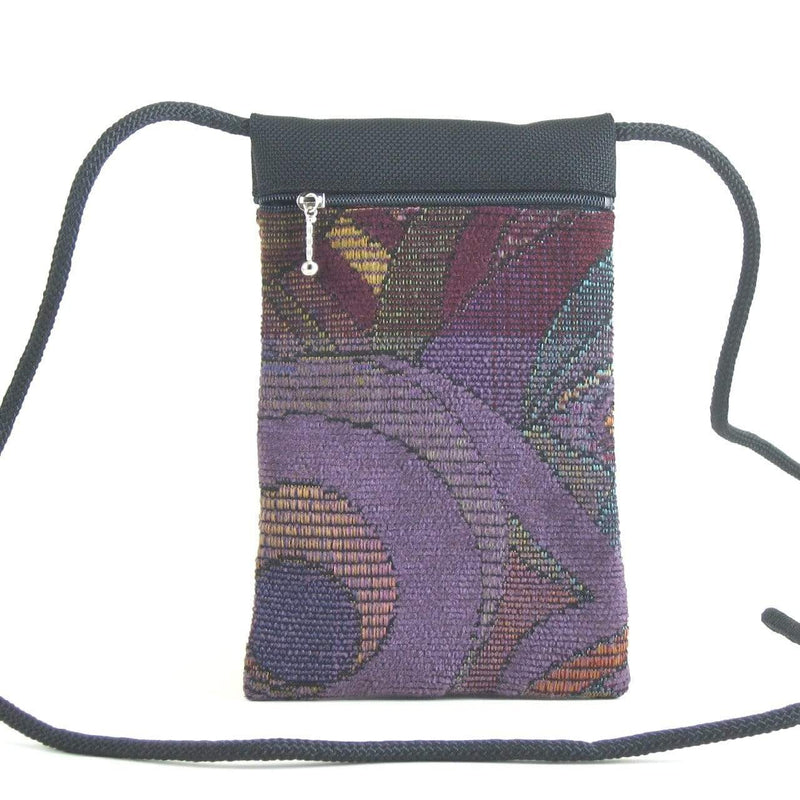 Vintage Chenille Fabrics T12S CrossBody Large Cell Phone Bag