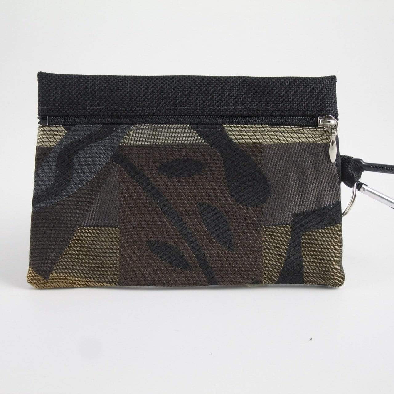 Two zipper medium organizer pouch with clear window - T36ID