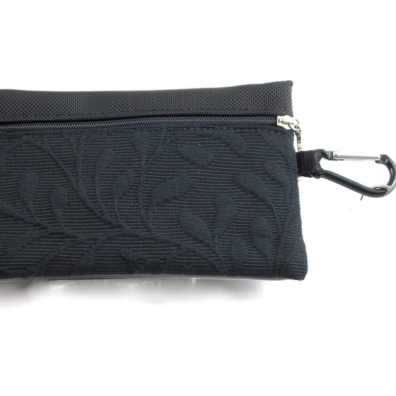 Two zipper medium organizer pouch with clear window - T36ID
