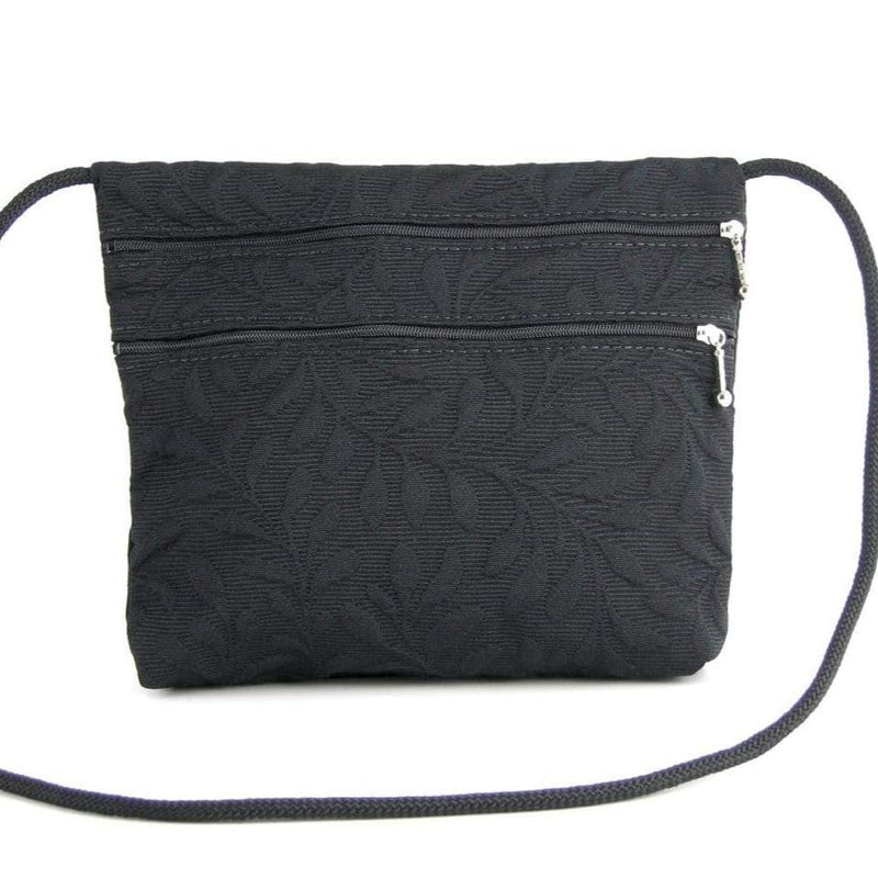 Wide 2 Zipper Fabric Travel Bag T9