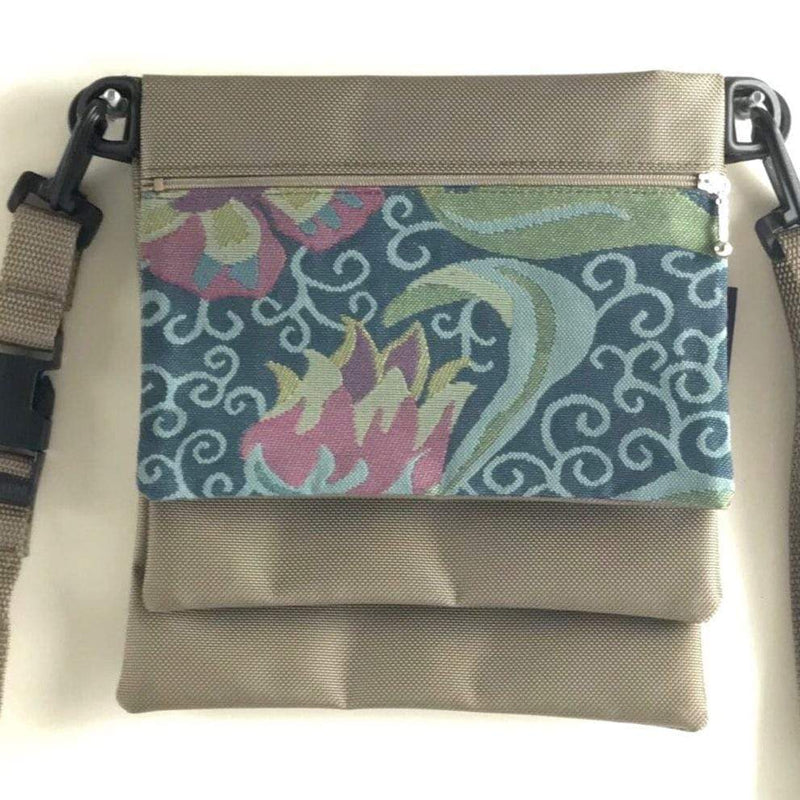 B123 Medium Connectables® Set in Vintage Fabrics with 1" wide convertible strap