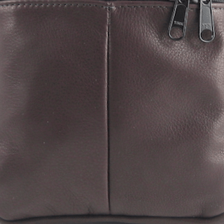Large Rectangular Leather Fanny Pack #FC2