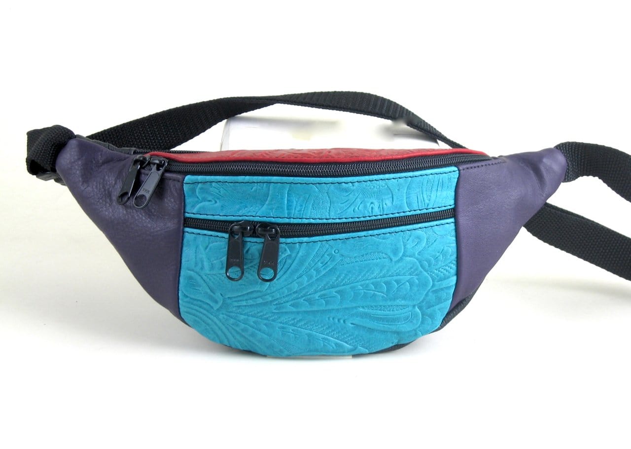 Small Leather Belt Bag FPJ - with accent leathers