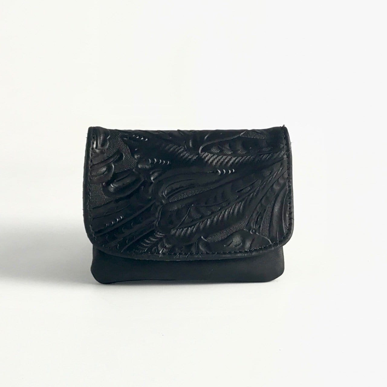 Mini Leather Clutch Flap Wallet MWL